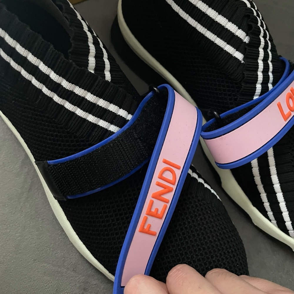 Fendi Love in Filato black Sneakers - Picture 5 of 9
